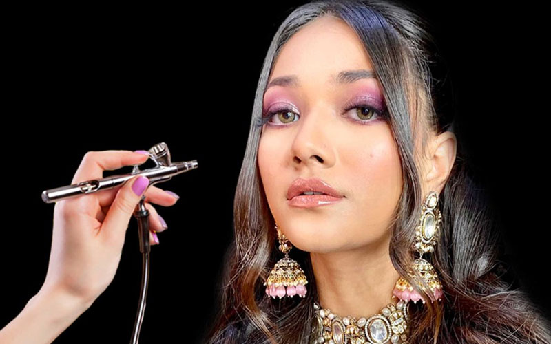 Air Brush Engagement Makeup Artist Services In Delhi